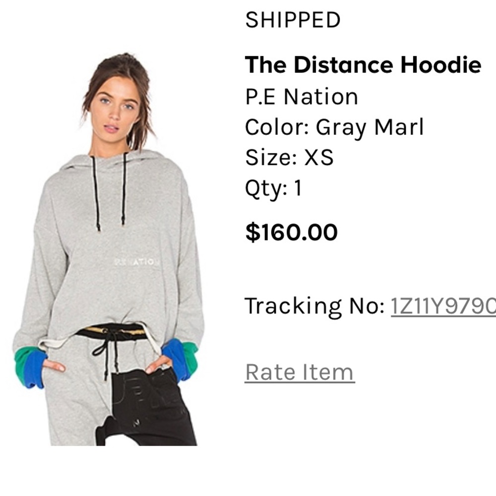 PE Nation Hoodie XS - Out of Stock